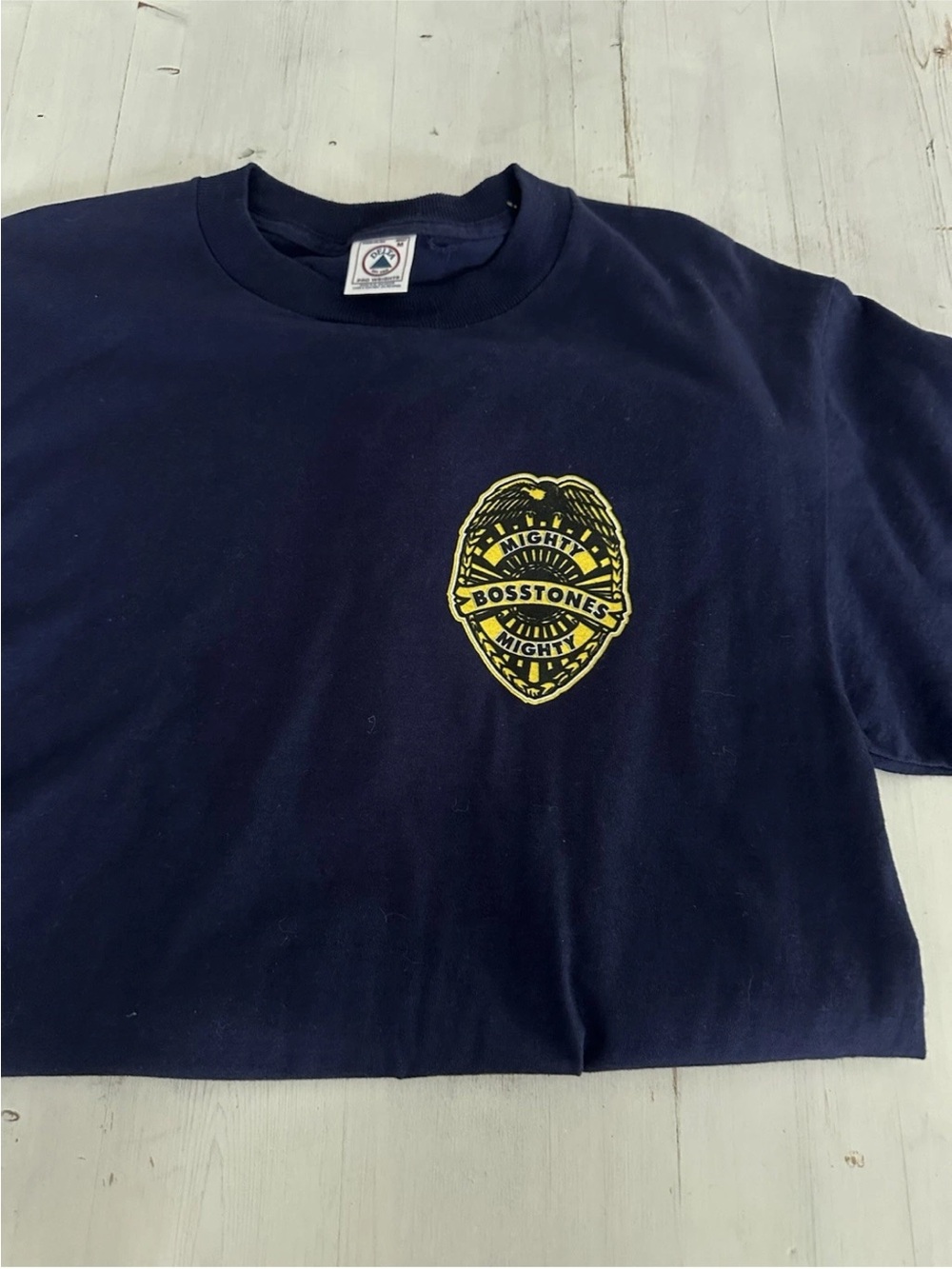 Mighty bosstones bostons finest shirt medium new police law enforcement vintage